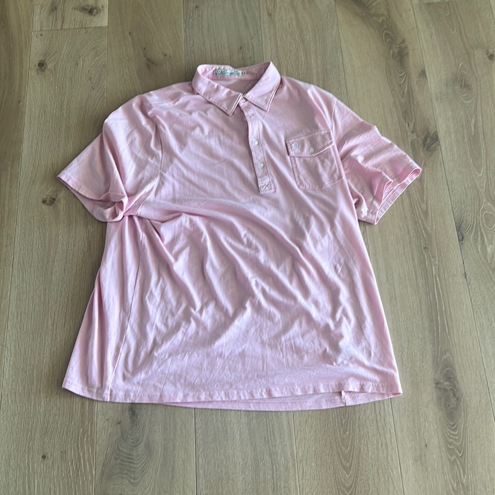 XXL pink Criquet polo